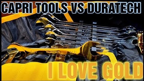 THE THINNEST WRENCHES CAPRI OR DURATECH?