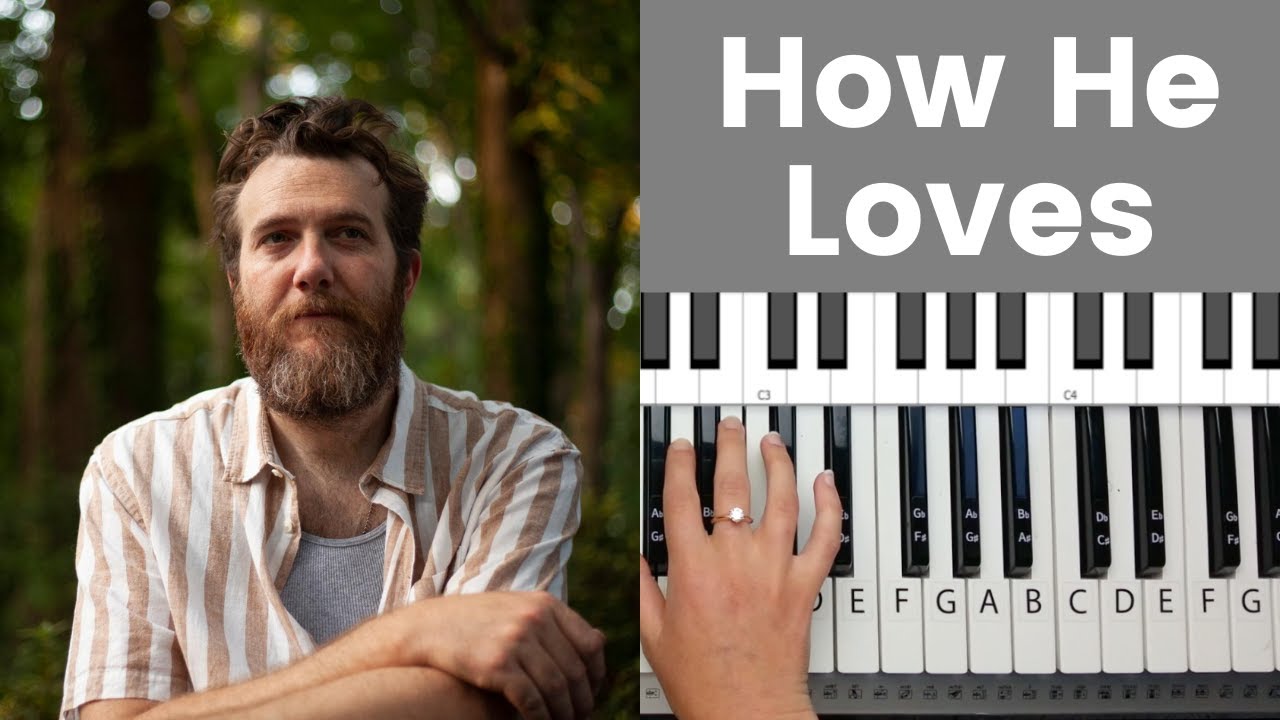 How He Loves John Mark McMillan Piano Tutorial and Chords YouTube