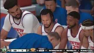 NBA 2K25 (Next Gen) - (Eastern Conference Semifinals) Boston Celtics vs New York Knicks Game 3
