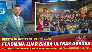 🔴 PARIS LAUTAN MERAH !! JUTAAN JIWA Suporter Timnas Indonesia TIBA DIPARIS Jelang TIMNAS VS GUINEA