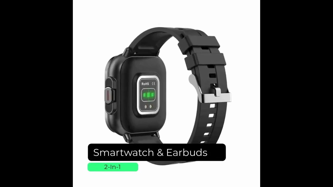  D8 2 01 Inch In 1 Bluetooth Earphone Silicone Band Smart Watch With NFC Justincasehk