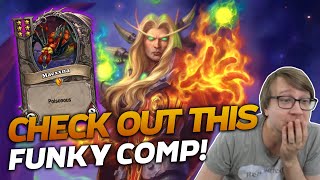 Check Out This Funky Team Comp! | Hearthstone Battlegrounds | Savjz