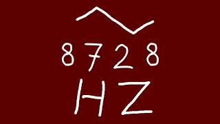 8728 hz triangle