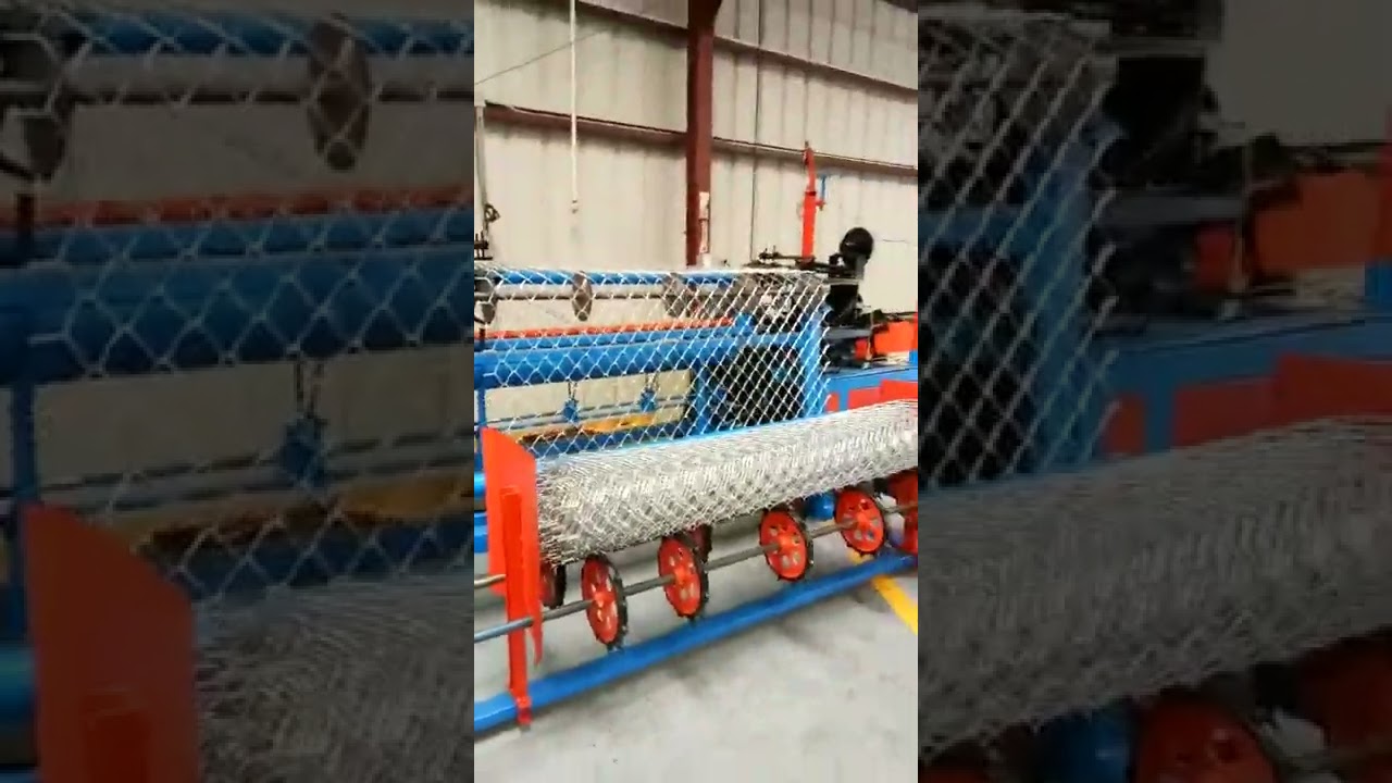 GST Chain link fence wire mesh knitting machine