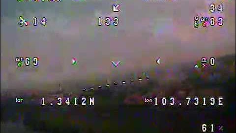 Mini Skywalker Fight test 22 w/ minimOSD and Multiwii stabilization func.