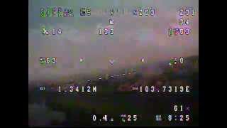 Mini Skywalker Fight test 22 w/ minimOSD and Multiwii stabilization func.