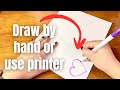 FURWEY Printable Self Adhesive Wash Away Embroidery Stabilizer Paper for Hand & Machine Embroidery