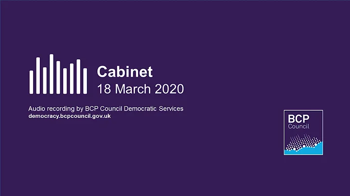 BCP Council - Cabinet - 18 March 2020