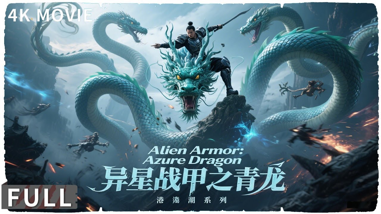 4K Full 青龙圣兽大战九头巨蛇 巅峰特效看到过瘾! 动作 / 奇幻 《异星战甲之青龙/The Underground Dragon》崔 ...