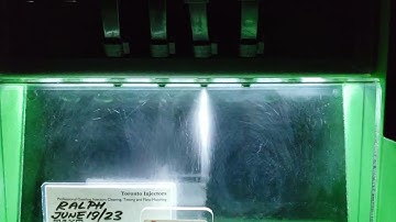 ID1300XDS injectors spray pattern test @Torontoinjectors​