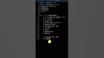 Python turtle graphic design 🤪 | python coding status 😍😜 #shorts   #programming  #turtle #python