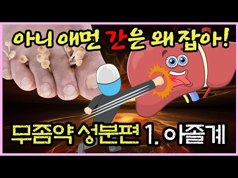 무좀약은 정말 간에 안 좋을까? 무좀약 성분편 1. 아졸계 항진균제편