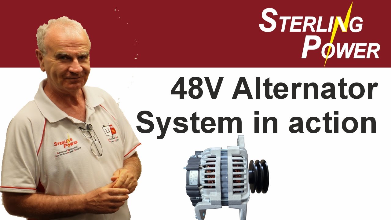 48V Alternator System in Action with Charles Sterling
