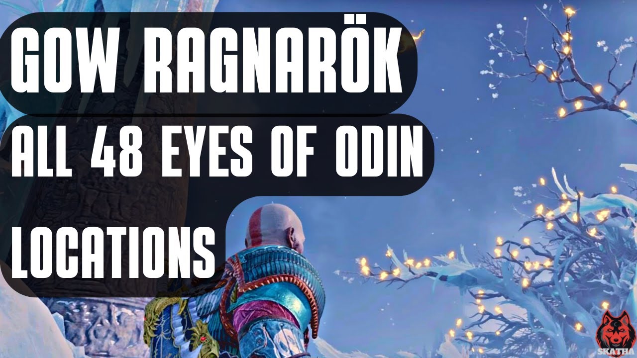 All 48 Odin's Raven Locations God of War Ragnarök The Eyes of Odin