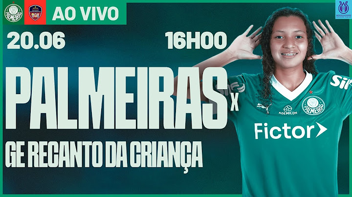 JOGO COMPLETO | PALMEIRAS 11 X 0 GE RECANTO DA CRIANÇA | BRASILEIRO FEMININO SUB-20 2025