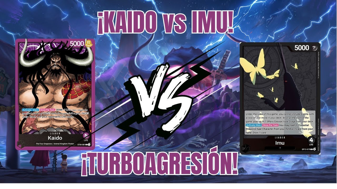 (OP14/EB04) KAIDO VS IMU | ¡TURBOATRACO! GAME 1