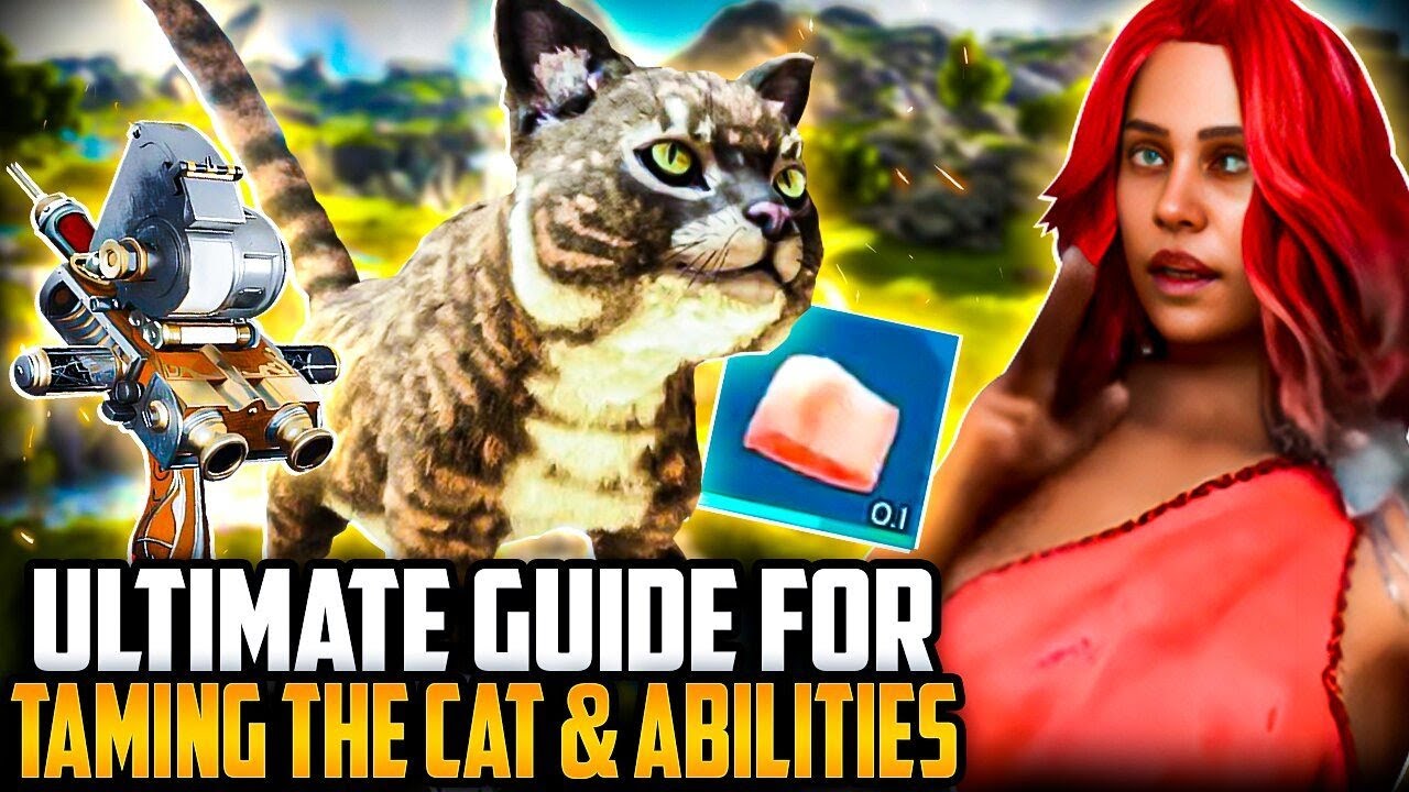Pro Tips: Ultimate Guide for Taming the Cat & Abilities | Ark ASA - YouTube