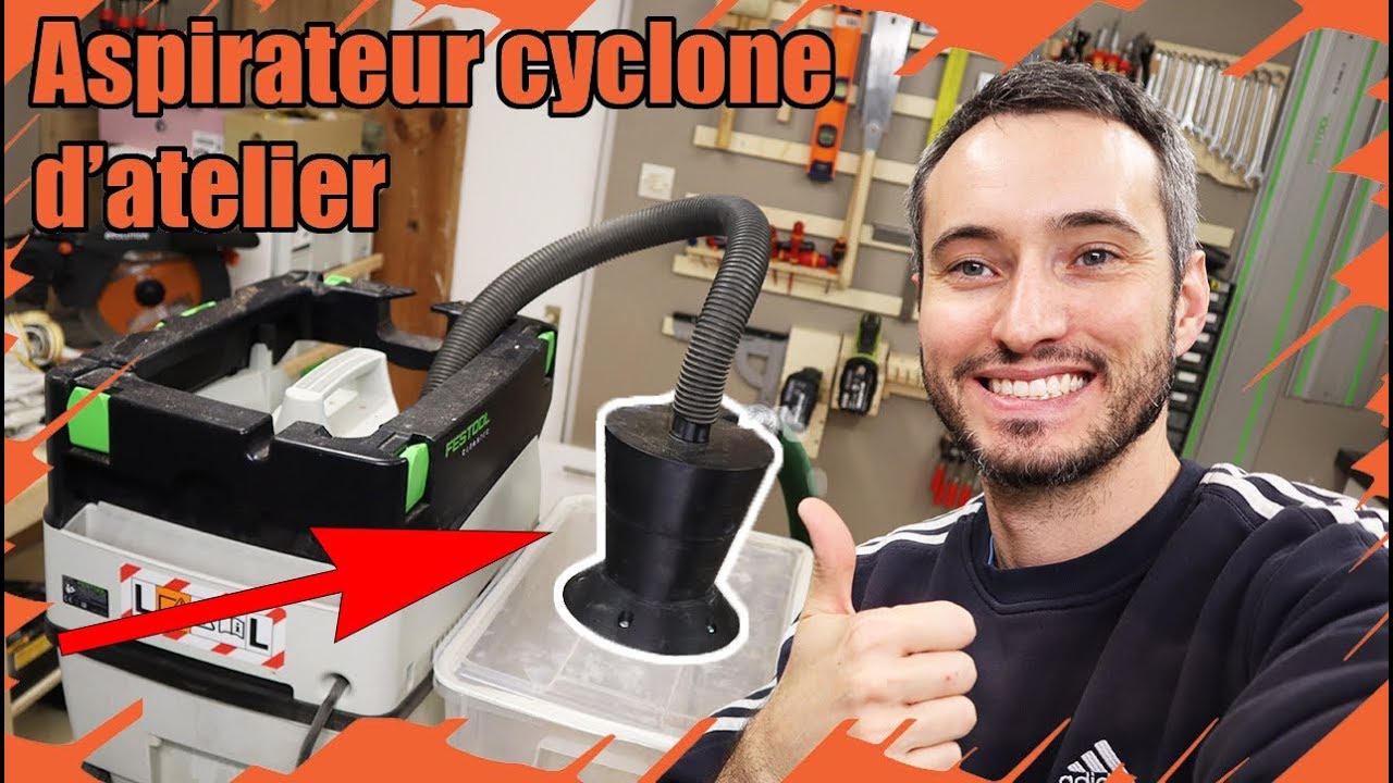 Fabrication d'un aspirateur cyclone d'atelier. Ça fonctionne vraiment ?