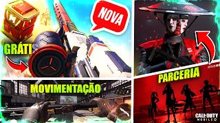 🚨URGENTE! VAZOU TUDO do COD MOBILE - LENDÁRIA GRÁTIS, MOVIMENTAÇÃO NOVA, OTIMIZAÇÃO e + da SEASON 6