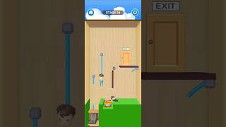 Rescue Cut Stage 34 - Rope Puzzle Game | Cut The Rope Carefully In Order To Rescue A Little Boy screenshot 4