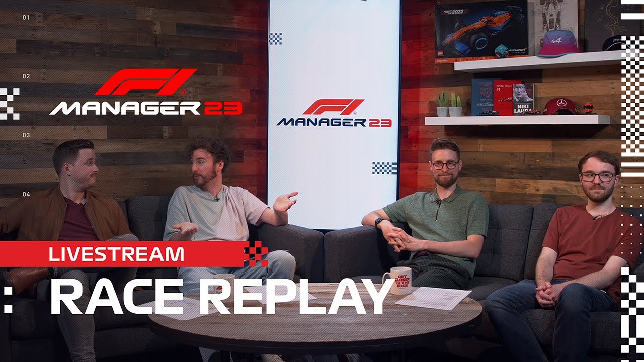 F1® Manager 2023 Livestream Pre-Order / Race Replay Gameplay