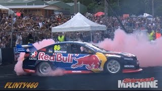 Jamie Whincup's Red Bull V8 Supercar Burnout at Summernats 29