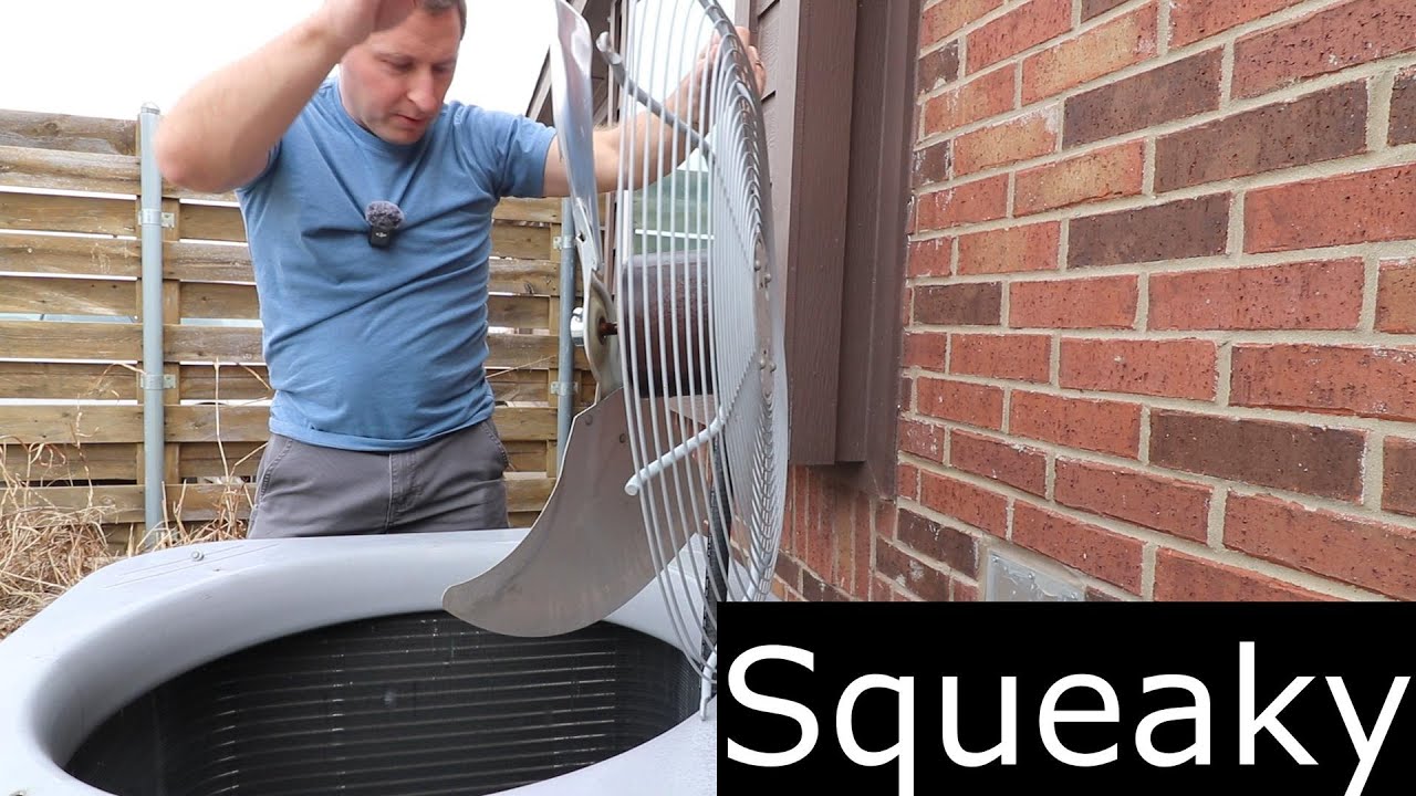 Stop Squeaky HVAC Fan