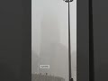 هطول أمطار غزيرة جدا على المسجد الحرام