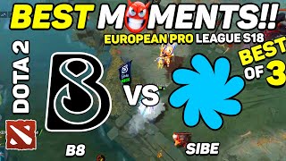 B8 vs SIBE - HIGHLIGHTS - European Pro League S18 | Dota 2