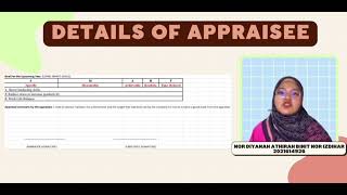 HRM544-GROUP ASSIGNMENT APPRAISAL FORM