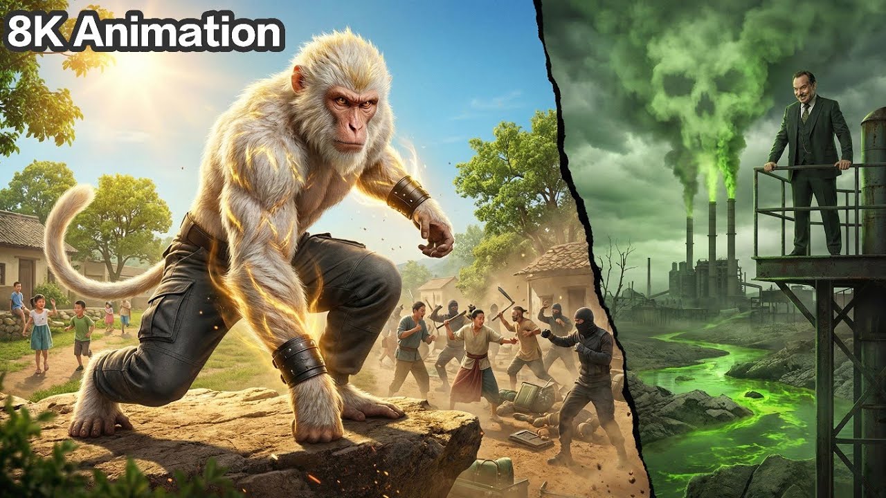 MONKEY🐒BOSS V/S THE CORRUPT FACTORY: THE FINAL BATTLE !! 🤜🤛🚀 - YouTube