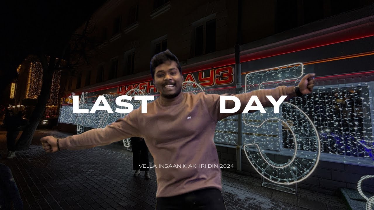 Vella Insaan Vella insaan ka 2024 ka akhri vlog #vlog #newyear - YouTube