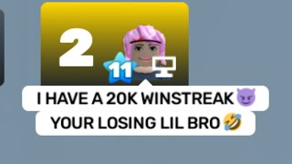 When your opponent has the "highest win streak" in Rivals... screenshot 5