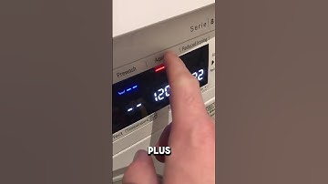 How to set your Bosch washing machine to just spin - no rinse setting #instructions #laundrytips