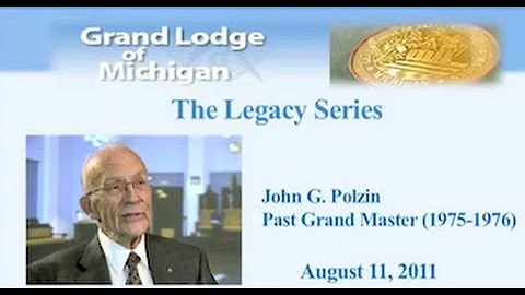 Grand Master John G. Polzin 1975-1976