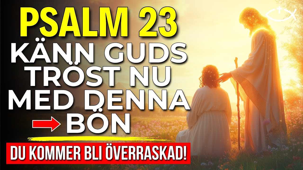 Du Kommer Inte Tro På Den FRED Denna Bön Ger! (Psalm 23 - Lyssna och Bli Överraskad!)