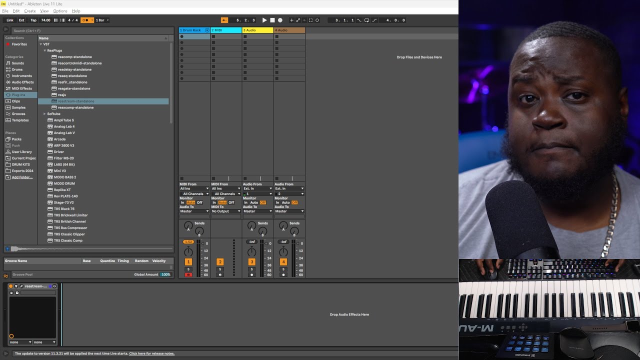Ableton Live 11 Beat Making Tutorial - YouTube
