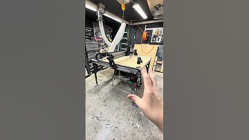 Still troubleshooting this beast @SienciLabs #altmill #cnc #router #shorts #gsender #woodworking