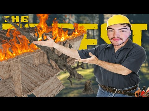 Pk Destroys Our House! | The Forest | Funny Moments | w/ Pk and Squeaky guy