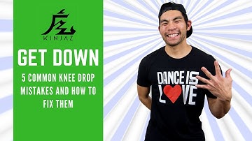 How To Breakdance - Get Down - 5 Common Knee Drop Mistakes & How To Fix Them (#1 Leads To Injury!)
