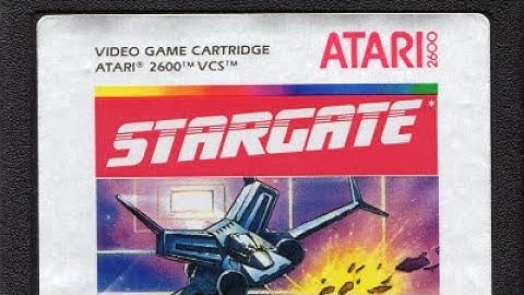 Stargate / Defender ll (1984) Atari 7800+ Atari 2600+