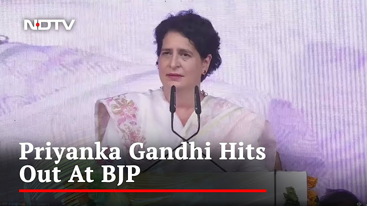Priyanka Gandhi Vadra Attacks BJP Over Unemployment In Jabalpur Rally