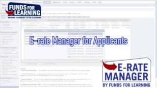 E-rate Manager for Applicants - Funds For Learning