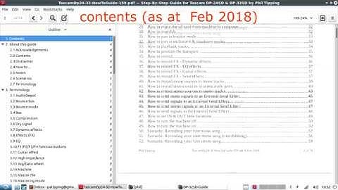 Tascam DP24/32SD Tutorial 12: Step By Step Guide
