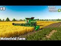 22 Acers Field Oats Big Harvesting Challenge | Meinefeld Farm | FS25 | #8