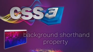 CSS for beginners 25: background shorthand property