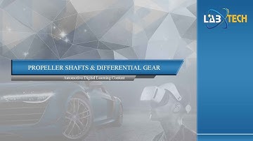 Labtech Propeller Shafts and Differential Gear - TVET Virtual Learning