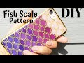 🌹Eng【UVレジン】鱗柄が描ける！マーメイドケース/How to make a scaled iPhone case!