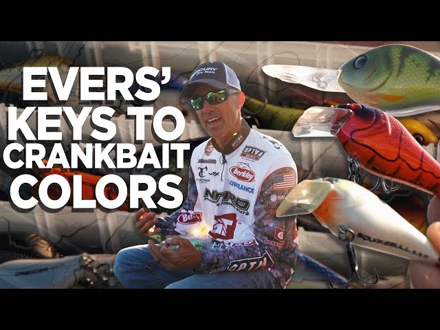 Evers' Keys to Choosing Crankbait Colors