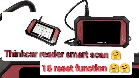 Thinkcar reader smart scan with 16 maintenance  reset function free  #thinkcar  #indianversion
